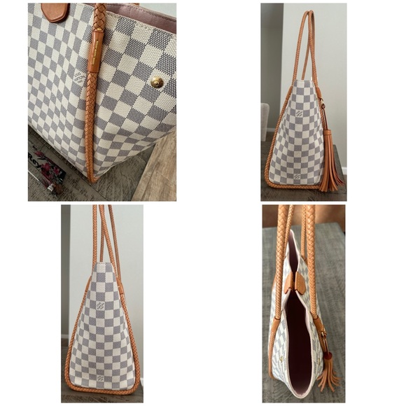 Authentic Louis Vuitton Damier Azur Propriano Tote - Picture 5 of 11